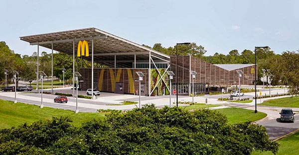 McDonald's відкрив ресторан з нульовим забрудненням атмосфери