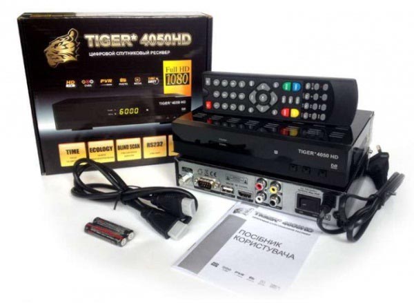 Спутниковий HD TV-ресивер Tiger 4050 HD