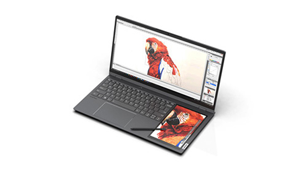 Lenovo выпустит ноутбук Thinkbook Plus с дополнительным дисплеем
