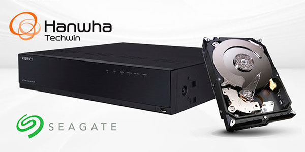 Мережеві відеореєстратори Hanwha Techwin підтримують жорсткі диски Seagate
