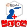 Видеонаблюдение от Hanwha Techwin (Samsung) со скидкой 10%