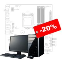 Обслуживание компьютерной техники со скидкой 20%