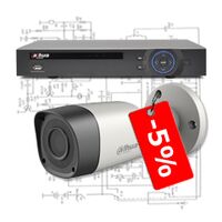 Відеореєстратори та камери «Dahua»​ зі знижкою 5%