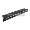 Патч-панель Kingda 19", 24xRJ45, STP, кат.5E, 1U (KD-PP30-STP-C5e-24P)