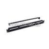 Патч-панель Kingda 19", 24xRJ45, UTP, Cat.6, 1U, организатор (KD-PP07-UTP-C6-24P)
