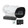 Комплект видеонаблюдения с распознаванием автономеров на 1 IP камеру GreenVision GV-802 (LP23870)