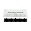 Комутатор мережевий GreenVision GV-001-H-05P (LP5649)