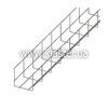 Лоток сетчатый CMS WBB 100х100, D4 мм, цинк белый, 2,5м (CMS-WBB4-100100Z)