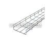 Лоток сетчатый CMS WBB 150х50, D4 мм, цинк белый, 2,5м (CMS-WBB4-15050Z)