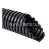 Труба гофрированная ПВХ легкая d20/14,1mm с протяжкой черный Kopos (25м)