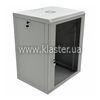 Коммутационный шкаф CMS 18U 600х600х907 L-type стекло акрил серый (UA-MGSW1L186G)