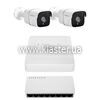 Комплект видеонаблюдения GreenVision на 9 камер GV-IP-K-W78/09 5MP