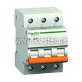 Автомат Schneider Electric ВА63 3П 20A C (11224)
