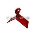 Тримач коньковий Громовик профільний з пластиком червоний (22030)