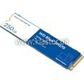 SSD жесткий диск WDC M.2 2280 250GB BLUE WDS250G3B0C