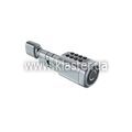 Умный дверной биометрический замок (цилиндр) SEVEN LOCK SL-7774BF silver