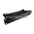Патч-панель Hypernet 12 портів 10" екранована SFTP 5Е (PP-KSTP-10-12)
