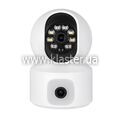 Беспроводная поворотная камера 2 объектива GreenVision GV-186-GM-DIG40-10 PTZ 2x2MP (LP21379)