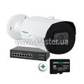 Комплект видеонаблюдения с распознаванием автономеров на 1 IP камеру GreenVision GV-802 (LP23870)