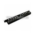 Кабельный организатор CMS 1U металл перф black (UA-CMS-CM-04BK)