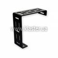 Кабельный организатор крючок CMS 80х80мм black (UA-COH80B)