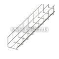 Лоток сетчатый CMS WBB 100х100, D4 мм, цинк белый, 2,5м (CMS-WBB4-100100Z)