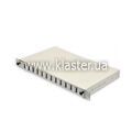 Патч-панель CMS 24 порта 12 SCDuplex, пустая grey (UA-FOPE12SCD-G)
