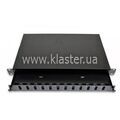 Патч-панель CMS 24 порти 12 SCDuplex, порожня (UA-FOPE12SCD-B)