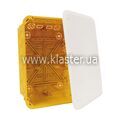 Коробка распределительная Kopos с крышкой, ПВХ, желтая, 233х175х78мм (KT 250/L_NB)
