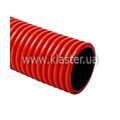 Труба двостінна ø50/41 з протяжкою червоний Kopos (50м)
