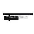 Доводчик дверей з напрямним каналом від 45 до 65 кг SEVEN DC-7747 black (DC7747b)