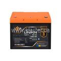 Аккумулятор LogicPower LiFePO4 12,8V - 100Ah (1280Wh) (BMS 100A/50А) пластик Smart BT (LP24662)