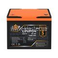 Акумулятор LogicPower LiFePO4 25,6V-50Ah (1280Wh) (BMS 80A/50А) пластик Smart BT (LP24666)