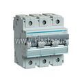 Автоматичний вимикач Hager 3P 10kA C-100A 45M (HLF390S)