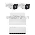 Комплект видеонаблюдения GreenVision на 9 камер GV-IP-K-W78/09 5MP