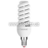 Лампа энергосберегающая MAXUS Т2 Slim full spiral 1-ESL-225-1