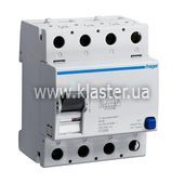 УЗО Hager 4P 100A 300mA A S (CP484D)