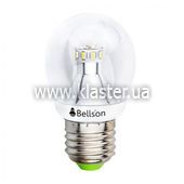Лампа Bellson LED «Куля» E27/3W-4000/прозорий