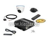 Комплект видеонаблюдения для транспорта CarVision MDVR004/3G/GPS Kit-1x