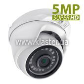 AHD видеокамера Partizan CDM-233H-IR SuperHD v1.0 Metal