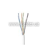 Мережевий кабель Dialan UTP Cat 5E 4PR CU PVC Indoor 100 МГц 100м (004068)