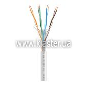 Мережевий кабель Dialan FTP Сat 5E 4PR CU 350МГц PVC Indoor 305м сірий (006127)
