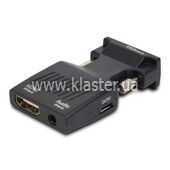 Конвертер видеосигнала ATIS VGA-HDMI-C с кабелем