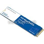 SSD жесткий диск WDC M.2 2280 250GB BLUE WDS250G3B0C