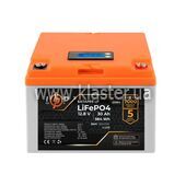 Акумулятор LogicPower LiFePO4 для ДБЖ LCD 12V 30Ah (BMS 50A/25А) пластик (LP20964)