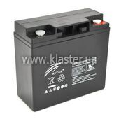 Аккумуляторная батарея AGM RITAR HR1250W Black Case 12V 14Ah (181х77х167) Q4