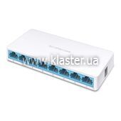 Коммутатор Mercusys MS108 8 ports/10, 100 MBit/s