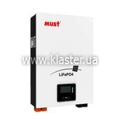 Акумуляторна батарея Must LiFePO4 LP16-48100 51.2V 100Ah, 44kg