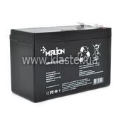 Аккумуляторная батарея MERLION AGM GP1290F2B 12V 9Ah Black Q10/480