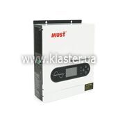 Гибридный инвертор MUST PV1800-1612 ECO, 1600W, 12V, заряд 16-80А, MPPT 80А